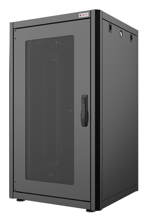 Armadio Rack 19'' 800x800 32 Unità Nero serie Easynet